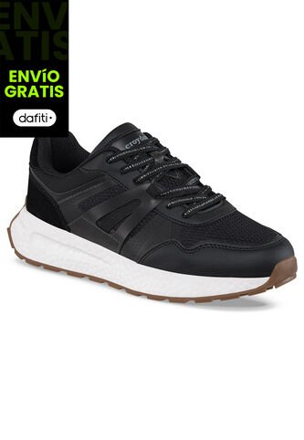 Tenis Grix Negro Para Mujer Croydon Croydon