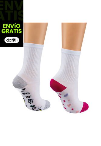 Medias Corazoncitos M.Color Para Mujer Croydon Croydon