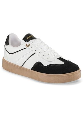 Tenis Urbanos Myranda Blanco-Negro Croydon Para Mujer