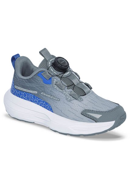 Tenis Running Rozoc Gris-Agua Croydon Para Niño