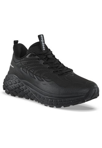 Tenis Trail Running Libir Negro-Negro Croydon Para Hombre Croydon