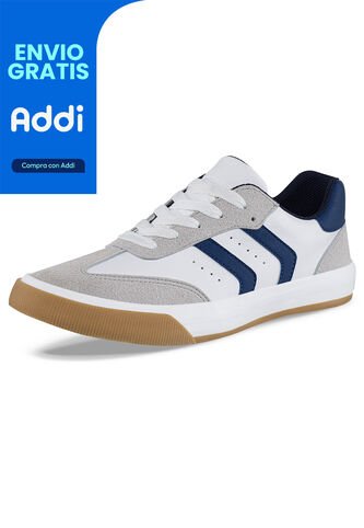 Tenis Urbanos Atalaya Blanco-Azul Para Hombre Croydon Croydon