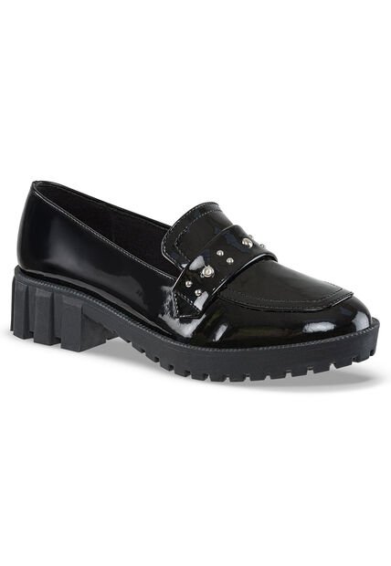 Mocasines Anise Negro Croydon Para Mujer