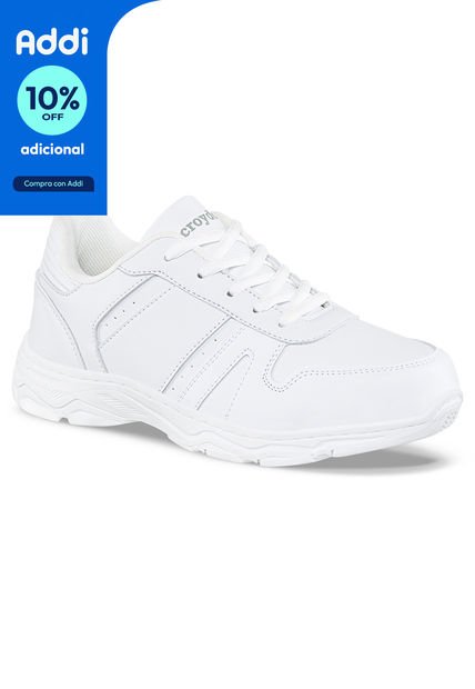 Tenis Colegio Kellan C Blanco Para Hombre Y Mujer Croydon