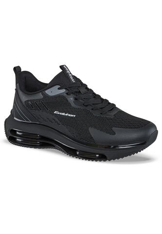Tenis Running Yemel Negro-Negro Croydon Para Hombre Croydon