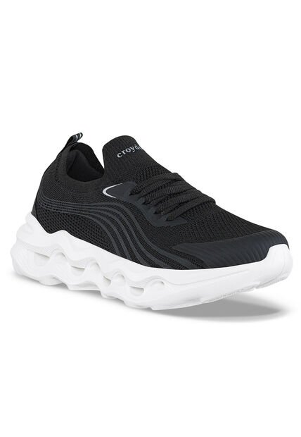 Tenis Para Caminar Nami Negro Croydon Para Mujer