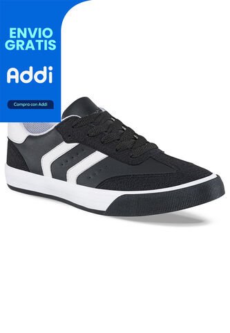 Tenis Urbanos Atalaya Negro Para Hombre Croydon Croydon