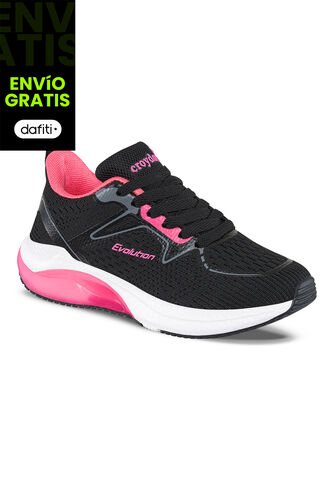 Tenis Rubus Negro Para Niña Croydon Croydon