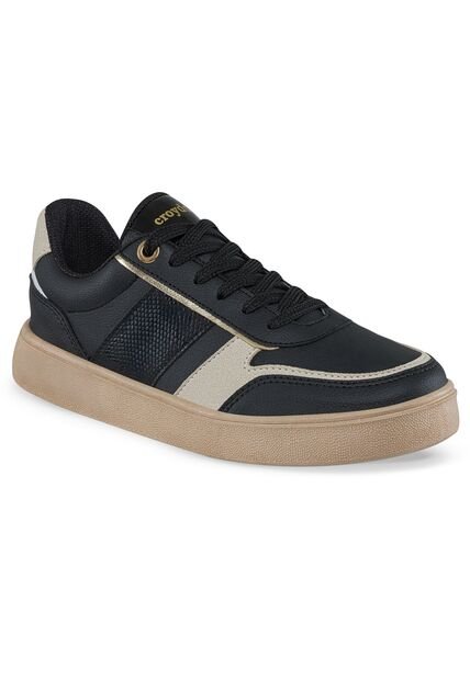 Tenis Urbanos Rhanda Negro Croydon Para Mujer