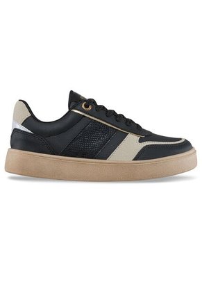 Tenis Urbanos Rhanda Negro Croydon Para Mujer