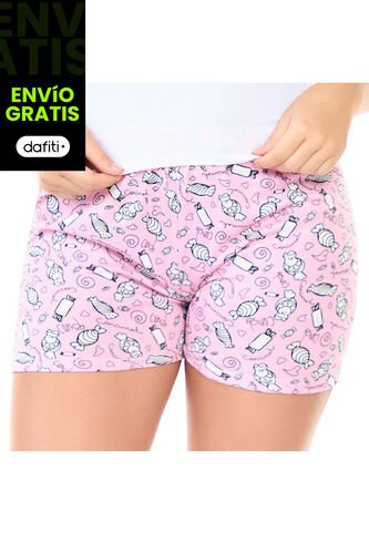 Short Camila Rosa Para Mujer Croydon Croydon