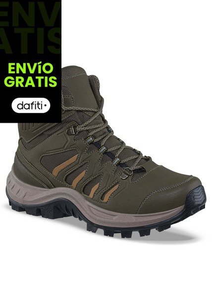 Botas Outdoor Drakkar Verde Militar Croydon Para Hombre