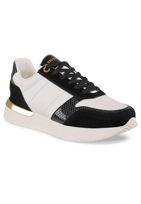 Tenis Urbanos Nuray Negro-Blanco Croydon Para Mujer