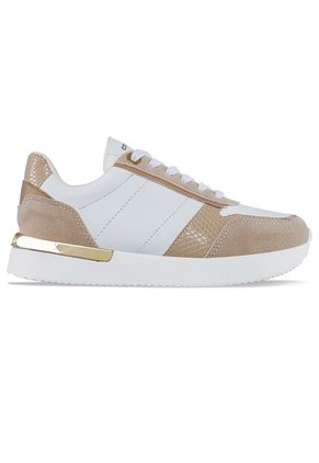 Tenis Urbanos Nuray Blanco-Rosa Croydon Para Mujer