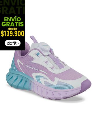 Tenis Running Pufit Lila Croydon Para Niña Croydon
