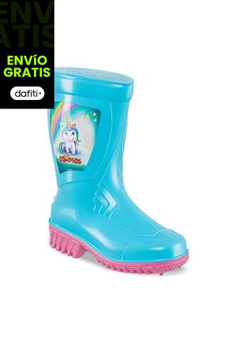 Botas Lluvia Yimihiri Agua-Fucsia Para Niña Croydon Croydon