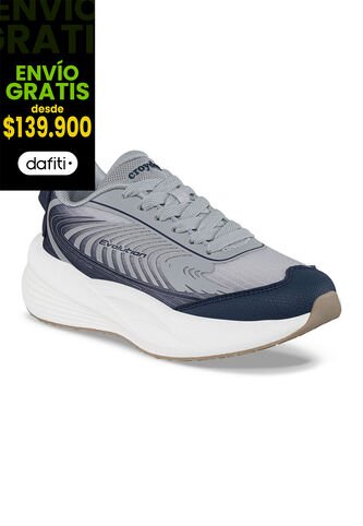 Tenis Running Syha Gris Croydon Para Niño Croydon
