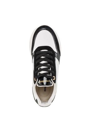 Tenis Urbanos Nuray Negro-Blanco Croydon Para Mujer