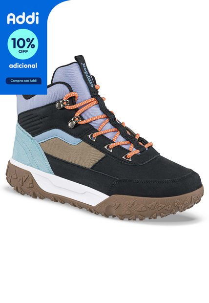 Botas Outdoor Punax Negro Para Mujer Croydon