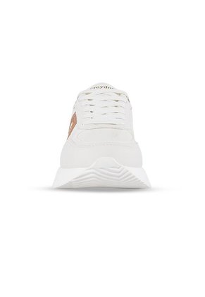 Tenis Urbanos Alice Blanco-Oro Croydon Para Mujer