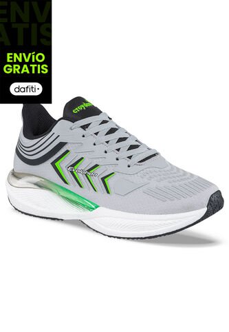 Tenis Running Quip Gris Para Hombre Croydon Croydon