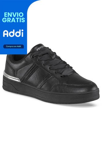 Tenis Urbanos Navira Negro Para Mujer Croydon Croydon