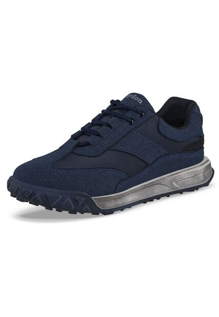 Tenis Urbanos Khepri Azul Croydon Para Hombre