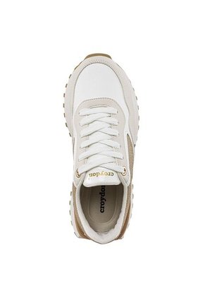 Tenis Urbanos Yeilin Beige-Café Croydon Para Mujer
