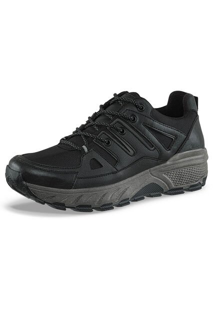 Zapatos Outdoor Hudson Negro Croydon Para Hombre
