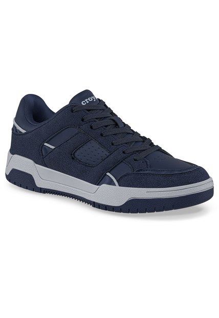 Tenis Urbanos Qabar Azul Osc Croydon Para Hombre