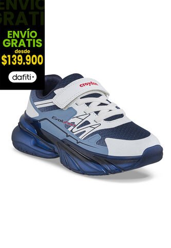 Tenis Running Yonew Azul Croydon Para Niño Croydon