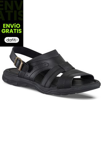 Sandalias Abiel Negro Para Hombre Croydon Croydon