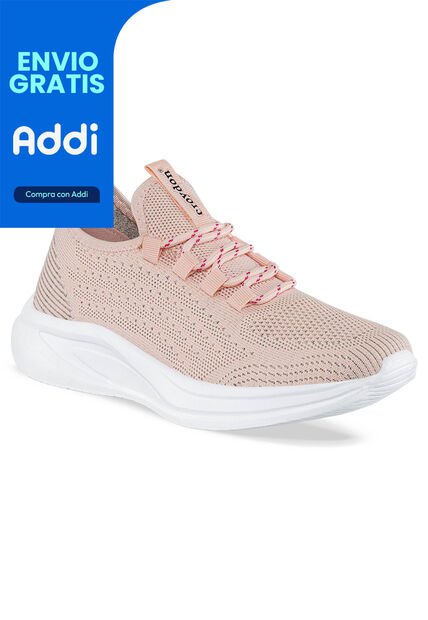 Tenis Running Snig Palo Rosa Para Mujer Croydon