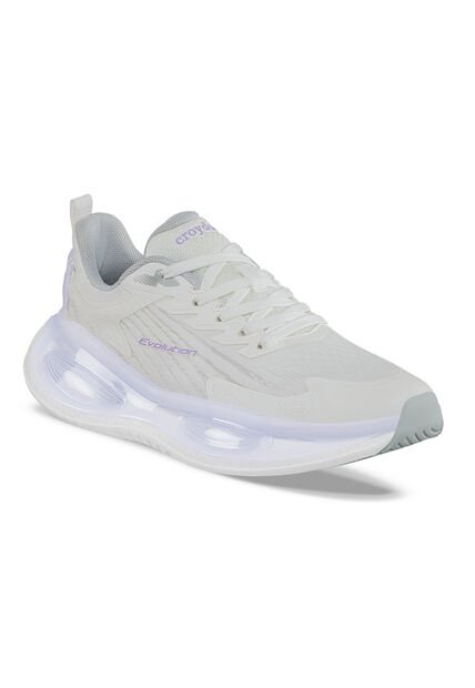 Tenis Running Pxal Blanco-Lila Croydon Para Mujer