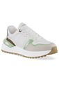 Tenis Urbanos Laudit Blanco-Verde Croydon Para Mujer de Croydon