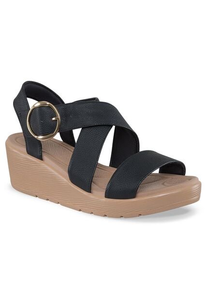 Sandalias Tacón Jaky Negro Croydon Para Mujer