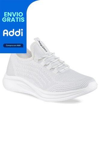 Tenis Running Snig Blanco Para Mujer Croydon Croydon