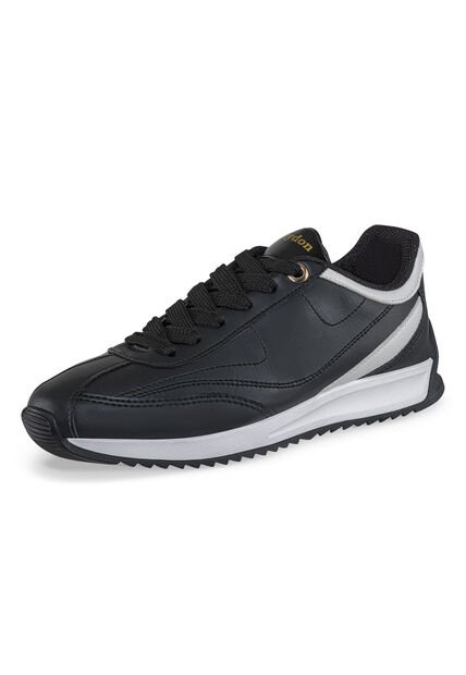 Tenis Urbanos Zaffira Negro Croydon Para Mujer
