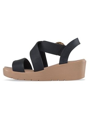 Sandalias Tacón Jaky Negro Croydon Para Mujer