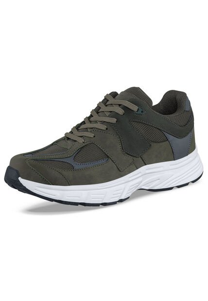 Tenis Urbanos Tyron Verde Militar Croydon Para Hombre