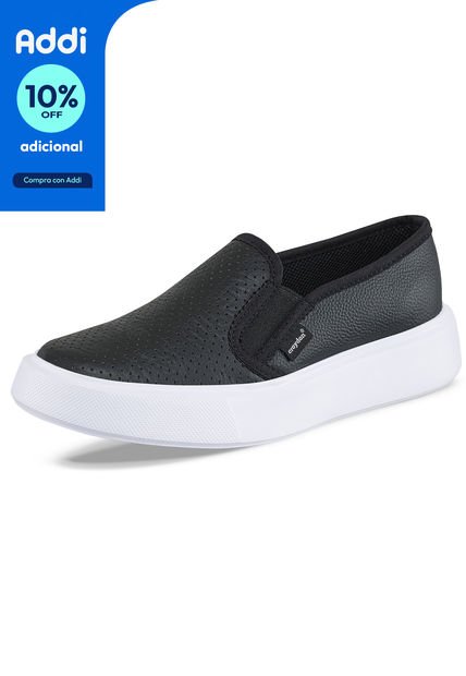 Tenis Faroo Negro Para Mujer Croydon