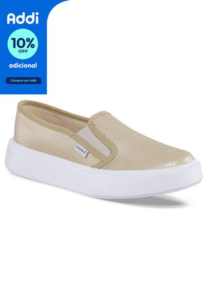 Tenis Faroo Oro Para Mujer Croydon