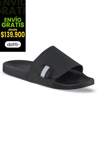 Sandalias Playeras Hirok Negro Croydon Para Hombre Croydon