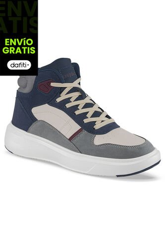 Tenis Urbanos Tixro Blanco-Azul O Para Hombre Croydon Croydon