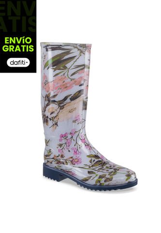 Botas Pvc Tiffany Estampada Henka M.Color Para Mujer Croydon Croydon