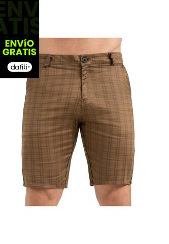 Bermuda Erick Café Para Hombre Croydon Croydon