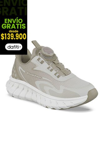 Tenis Running Pufit Beige Croydon Para Niña Croydon
