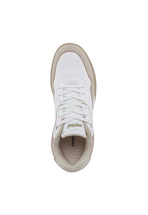Tenis Keilen Blanco-Café Para Mujer Croydon