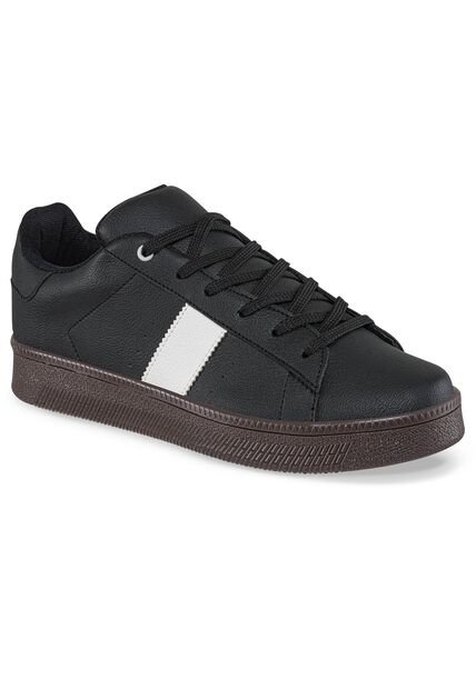 Tenis Urbanos Derick Negro Croydon Para Hombre