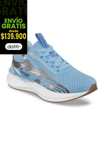 Tenis Running Nelu Azul Claro Croydon Para Niño Croydon